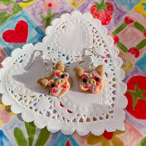 Iced Biscuit Pigs 🍩 (Without Biscuit Topper