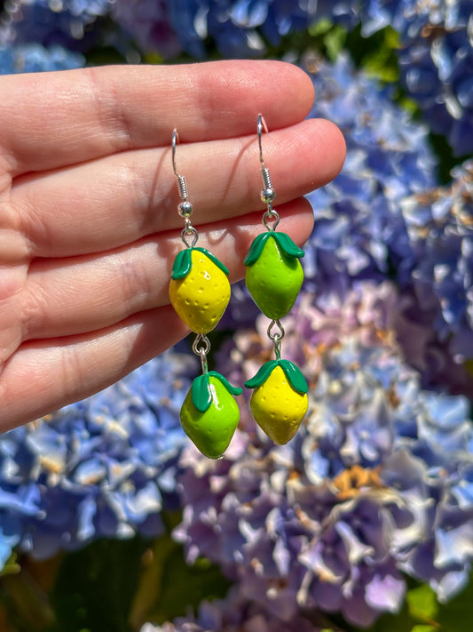 Lemon + Lime Earrings