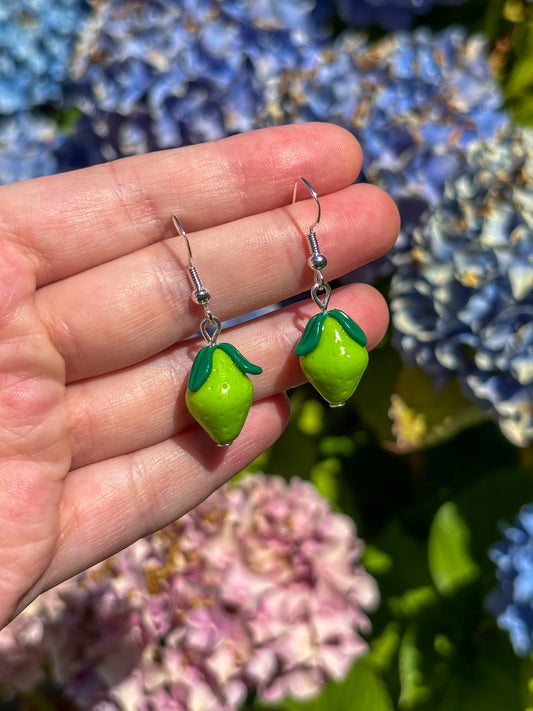 Lime Earrings