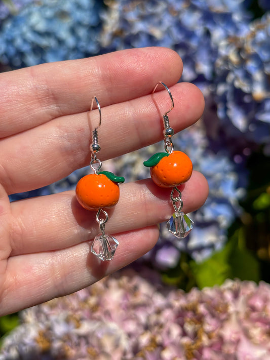 Orange Earrings
