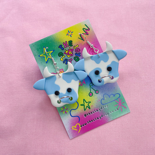 Core Collection Blue & White Cows