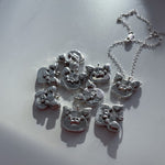 Load image into Gallery viewer, Fine Silver Pig Necklace (Small)
