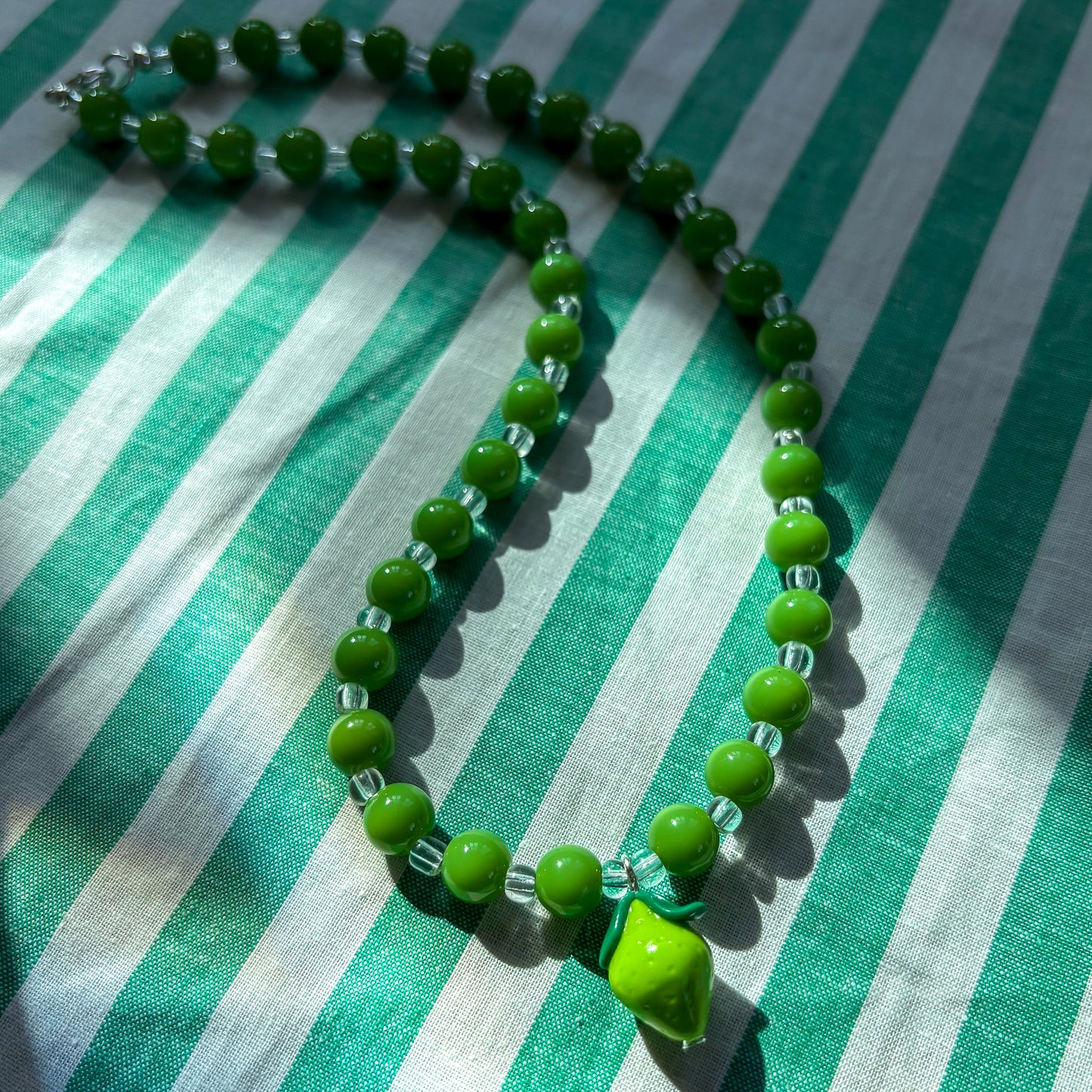 Green Lime Necklace