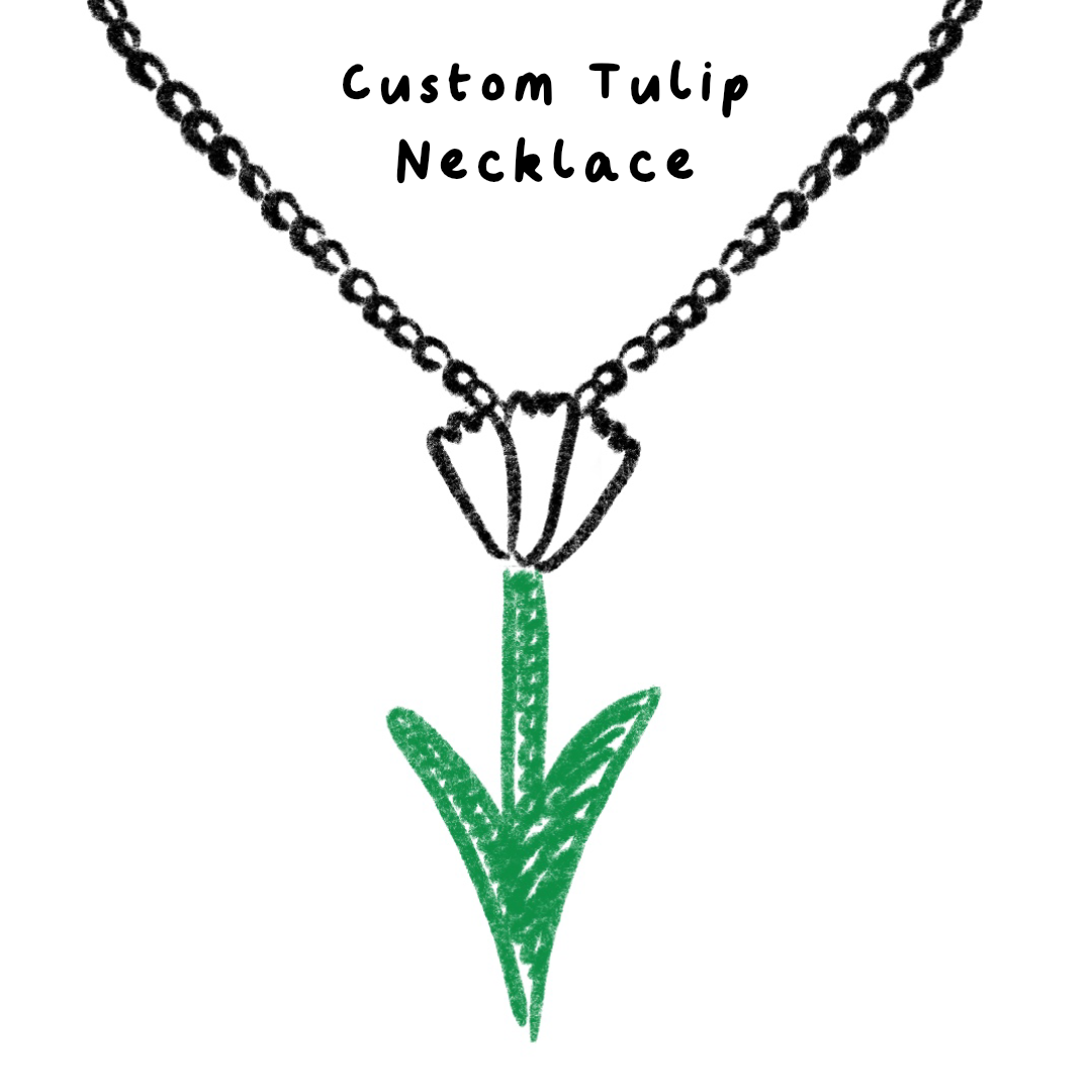 Custom Tulip Necklace