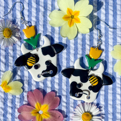 Bee & Flower Cows