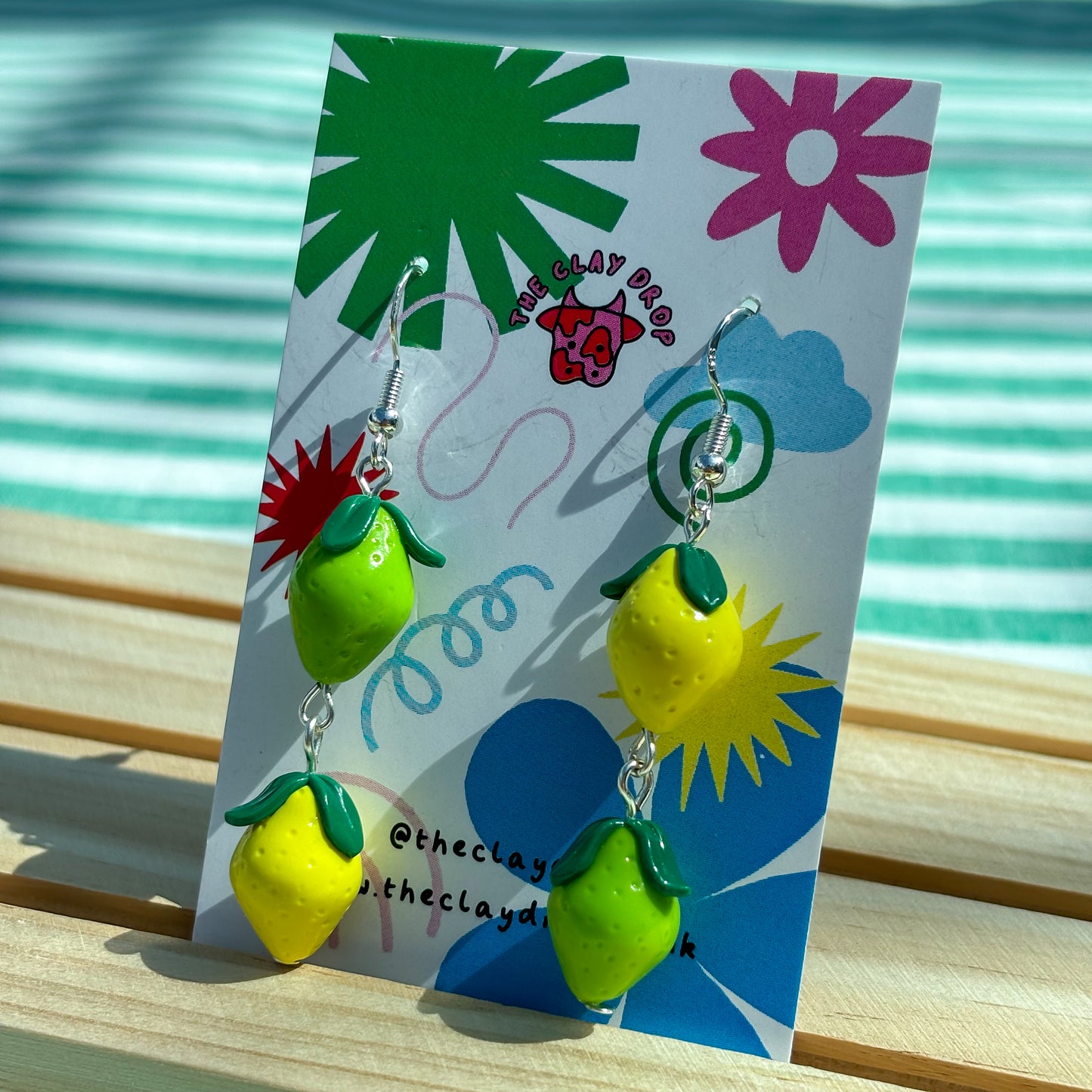 Lemon + Lime Earrings
