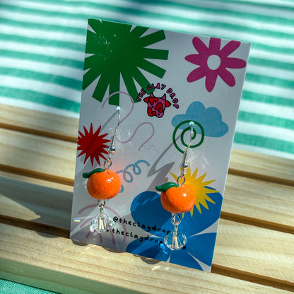 Orange Earrings