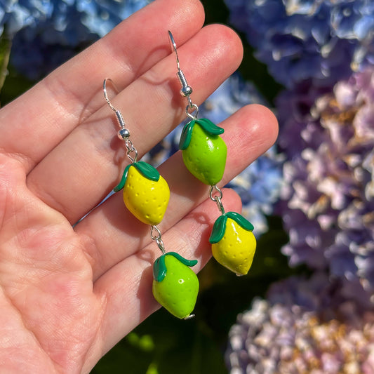 Lemon + Lime Earrings