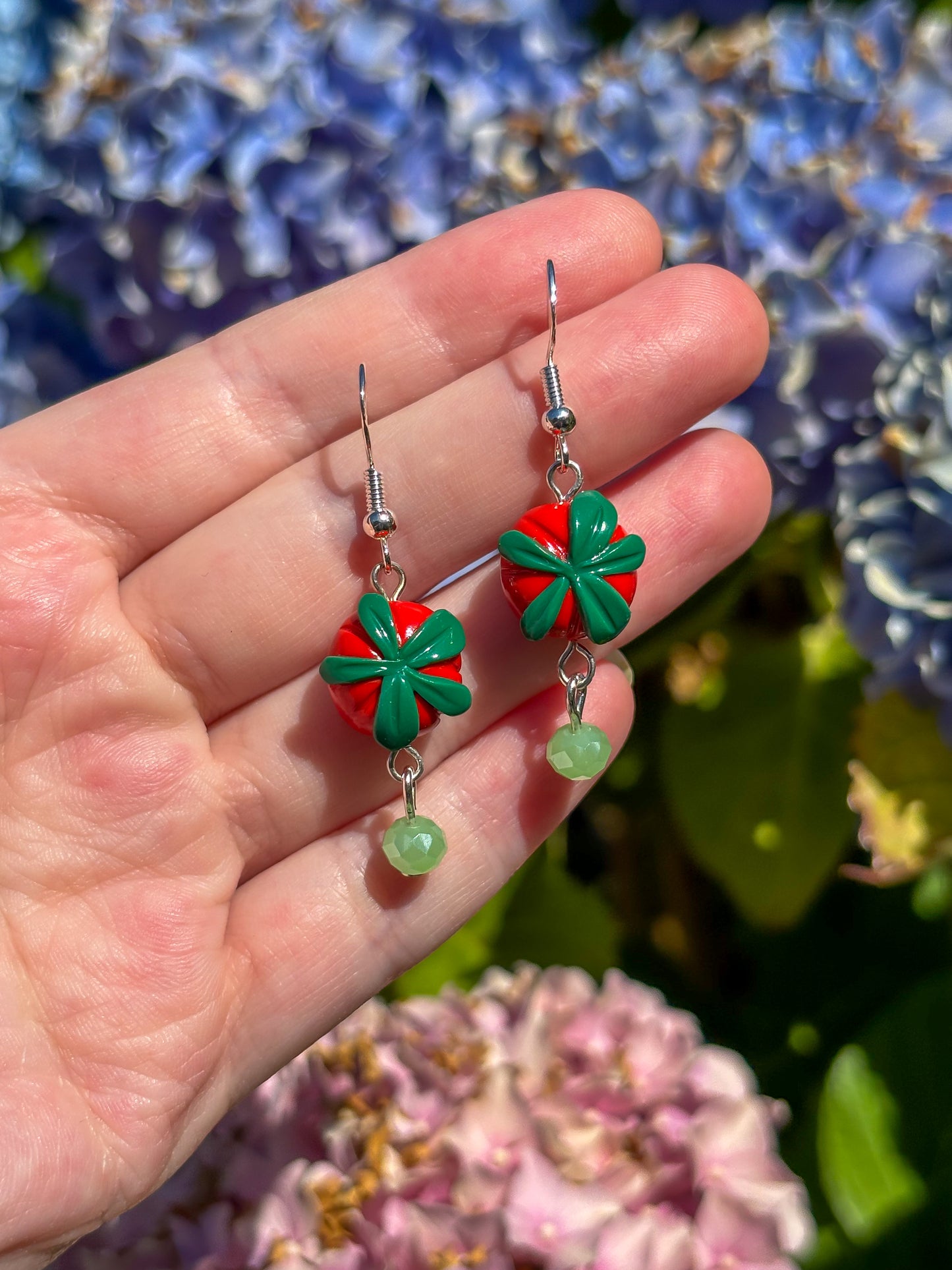 Tomato Earrings
