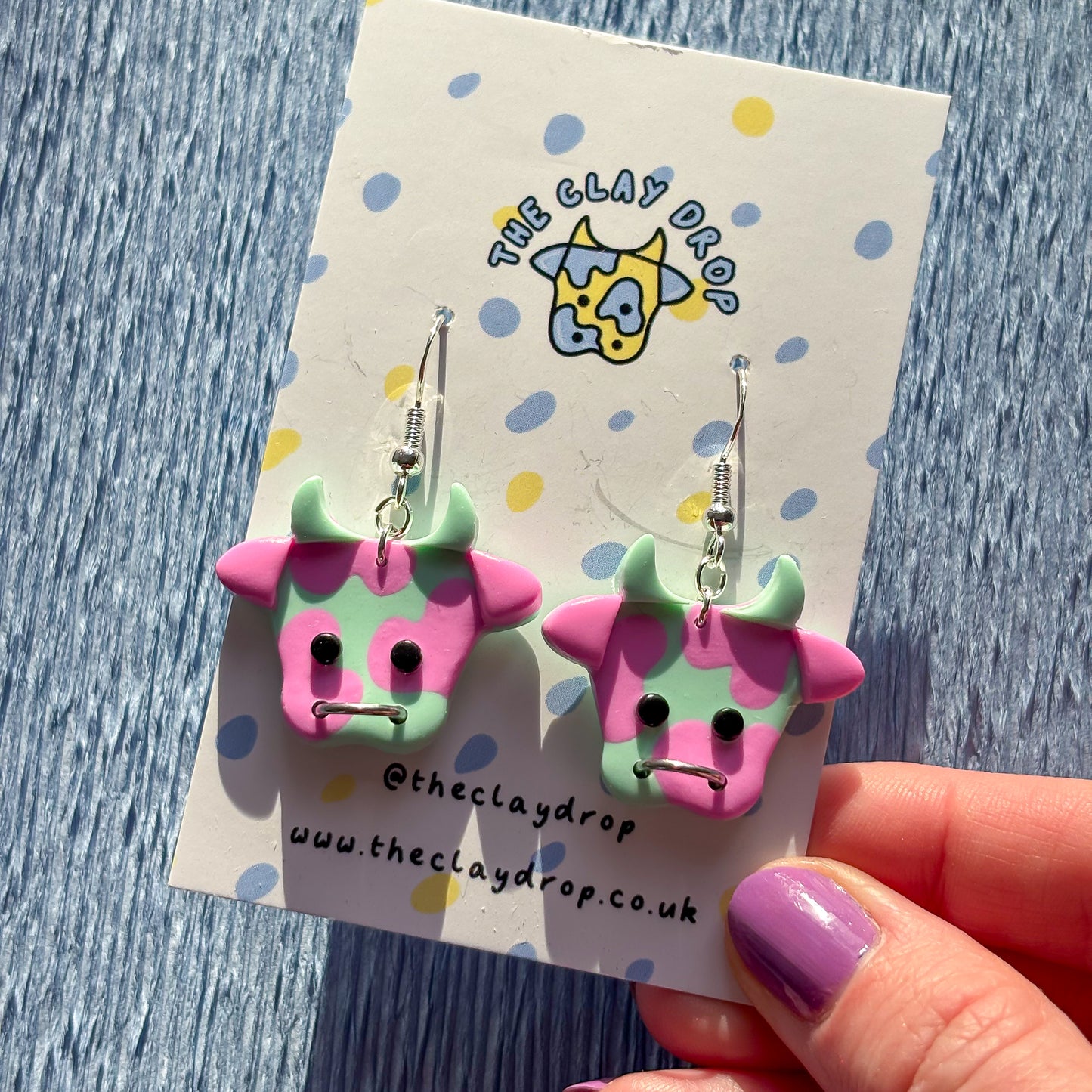 Mini Cows - Pink & Mint