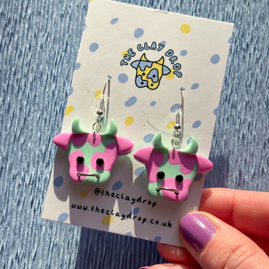 Mini Cows - Pink & Mint