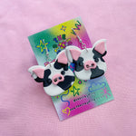 Load image into Gallery viewer, Core Collection Black &amp; White Pigs
