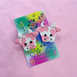 Load image into Gallery viewer, Core Collection Pink &amp; White Cows
