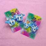 Load image into Gallery viewer, Core Collection Blue &amp; White Cows
