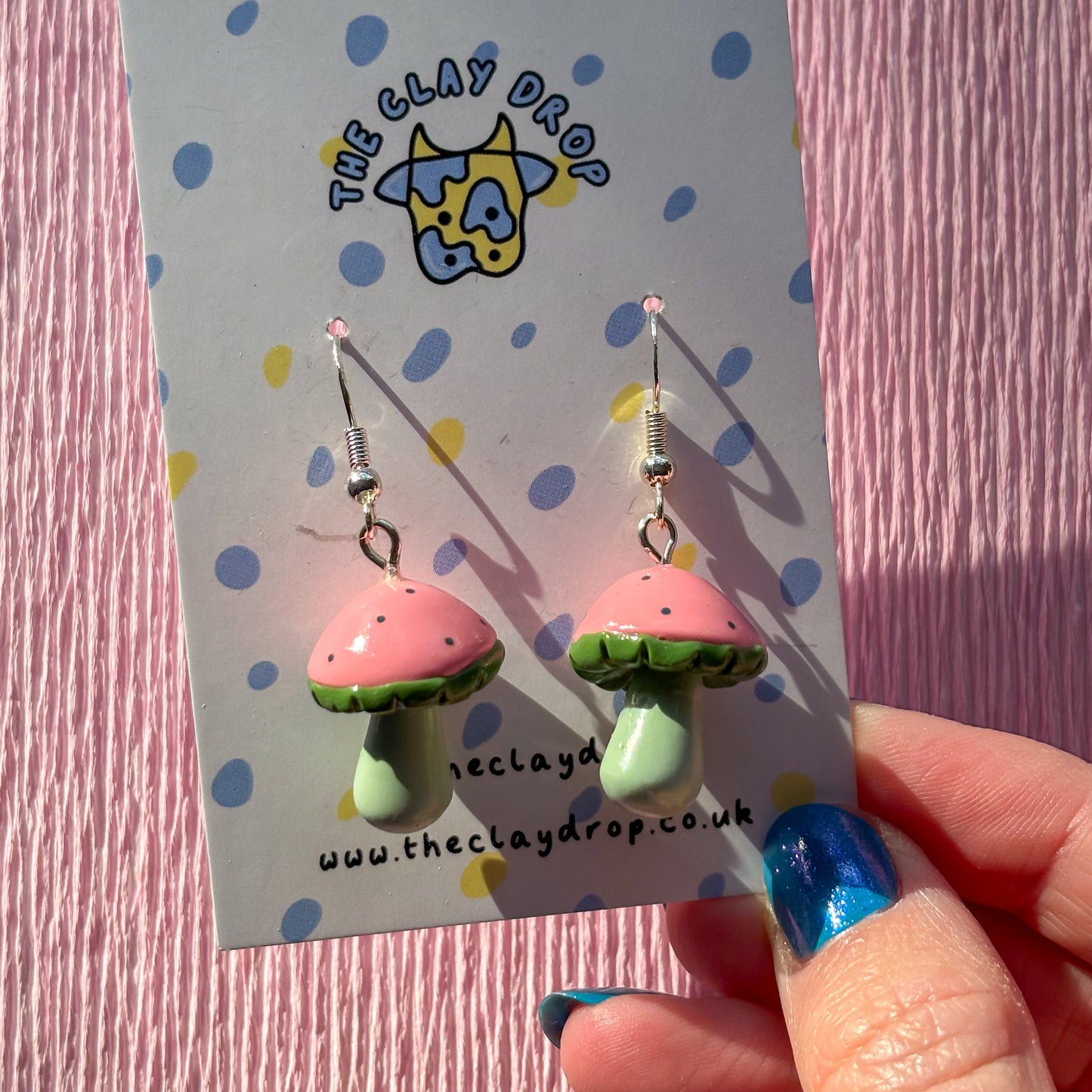 Mushrooms - Sage, Forest & Flamingo