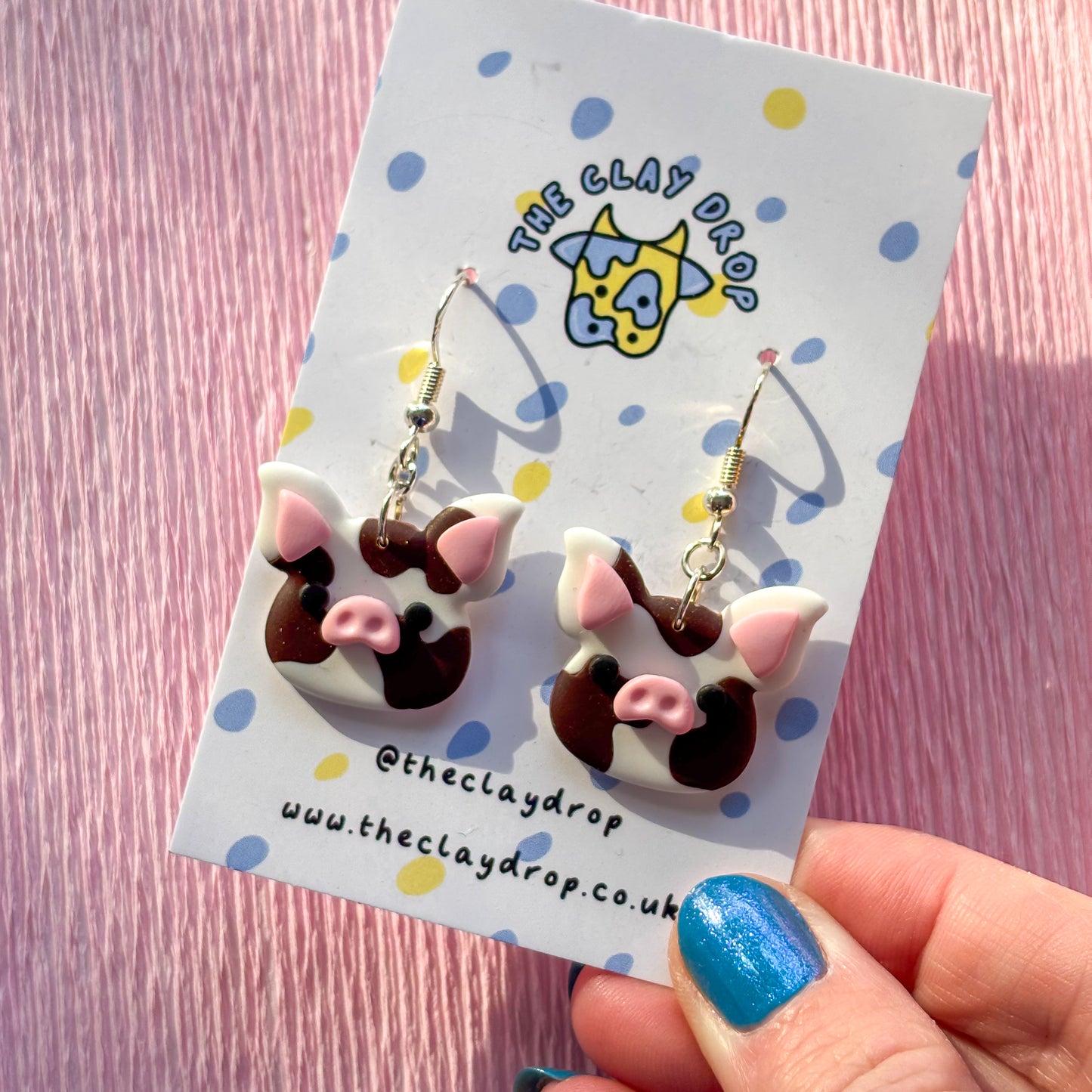 Mini Pigs - White & Brown