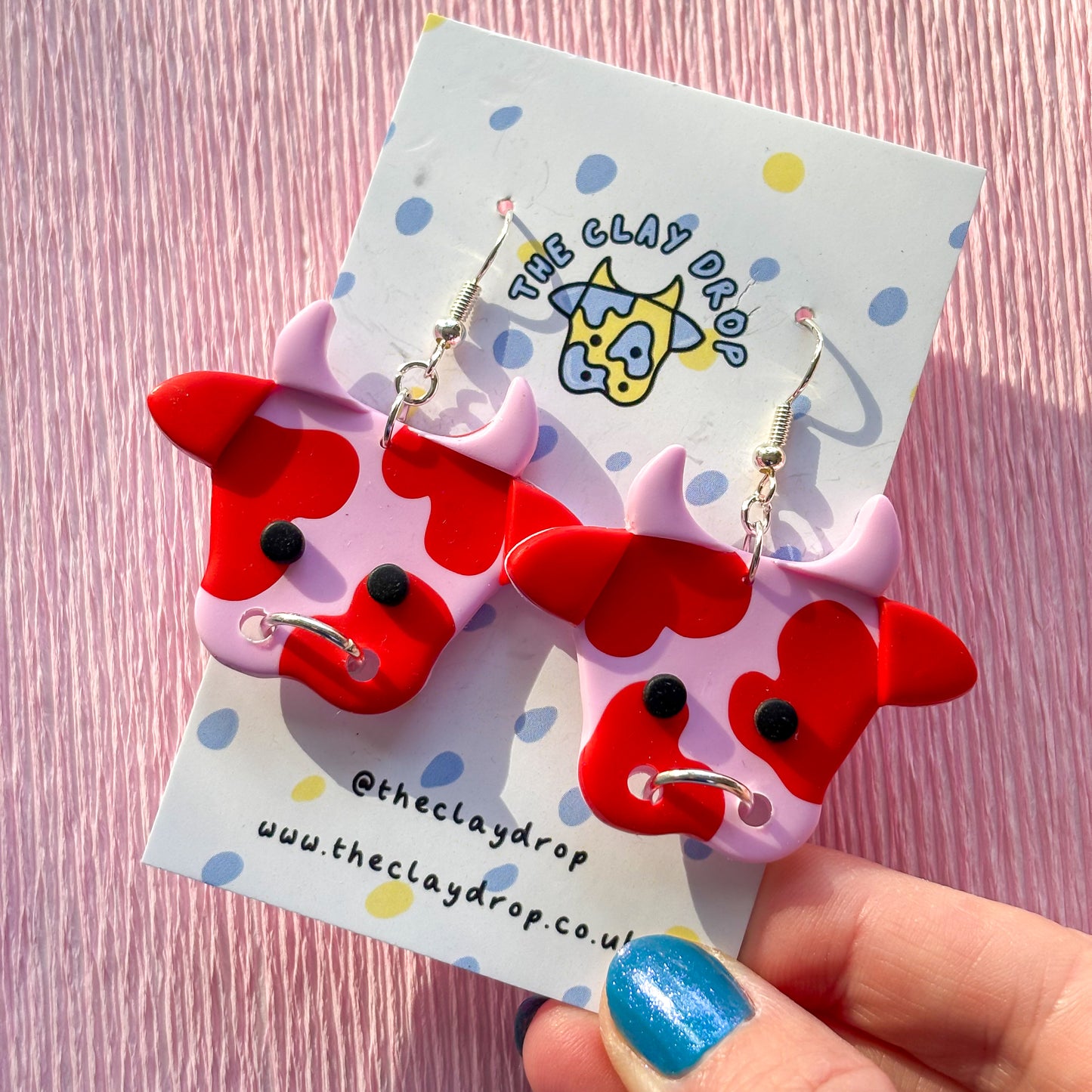 Regular Cows - Pink & Red