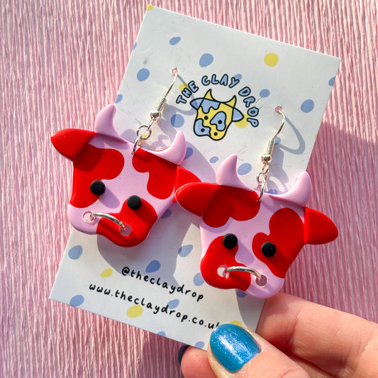 Regular Cows - Pink & Red