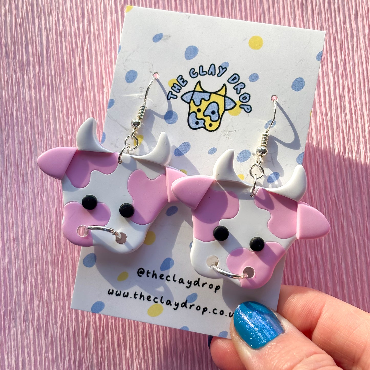 Regular Cows - Pink & White