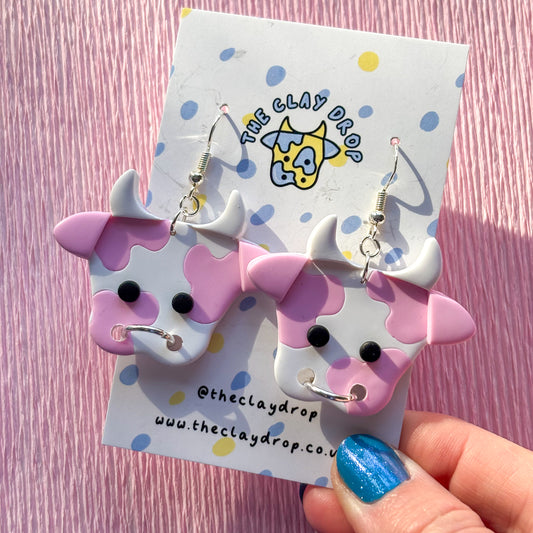 Regular Cows - Pink & White