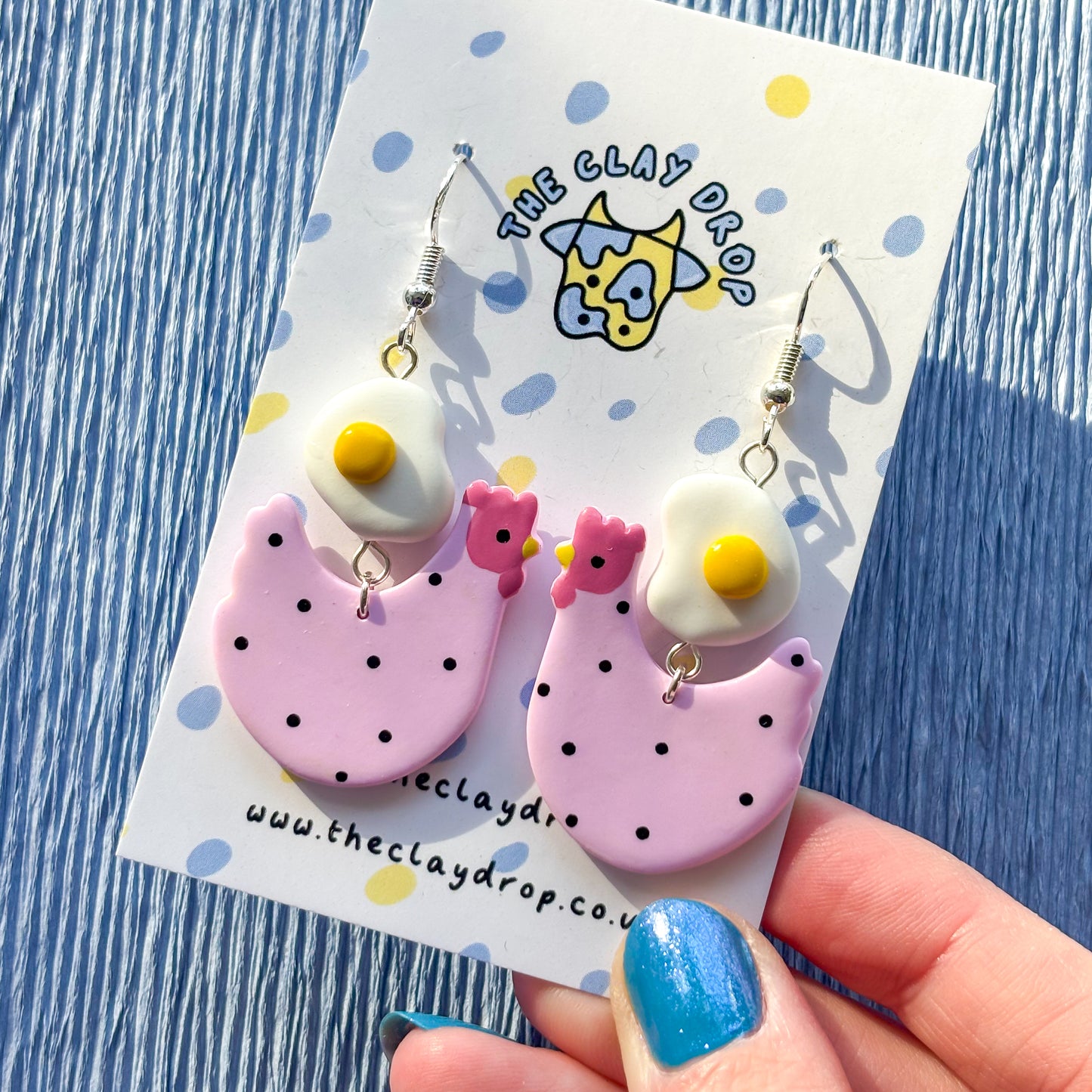 Fried Egg Chickens - Bubblegum & Black