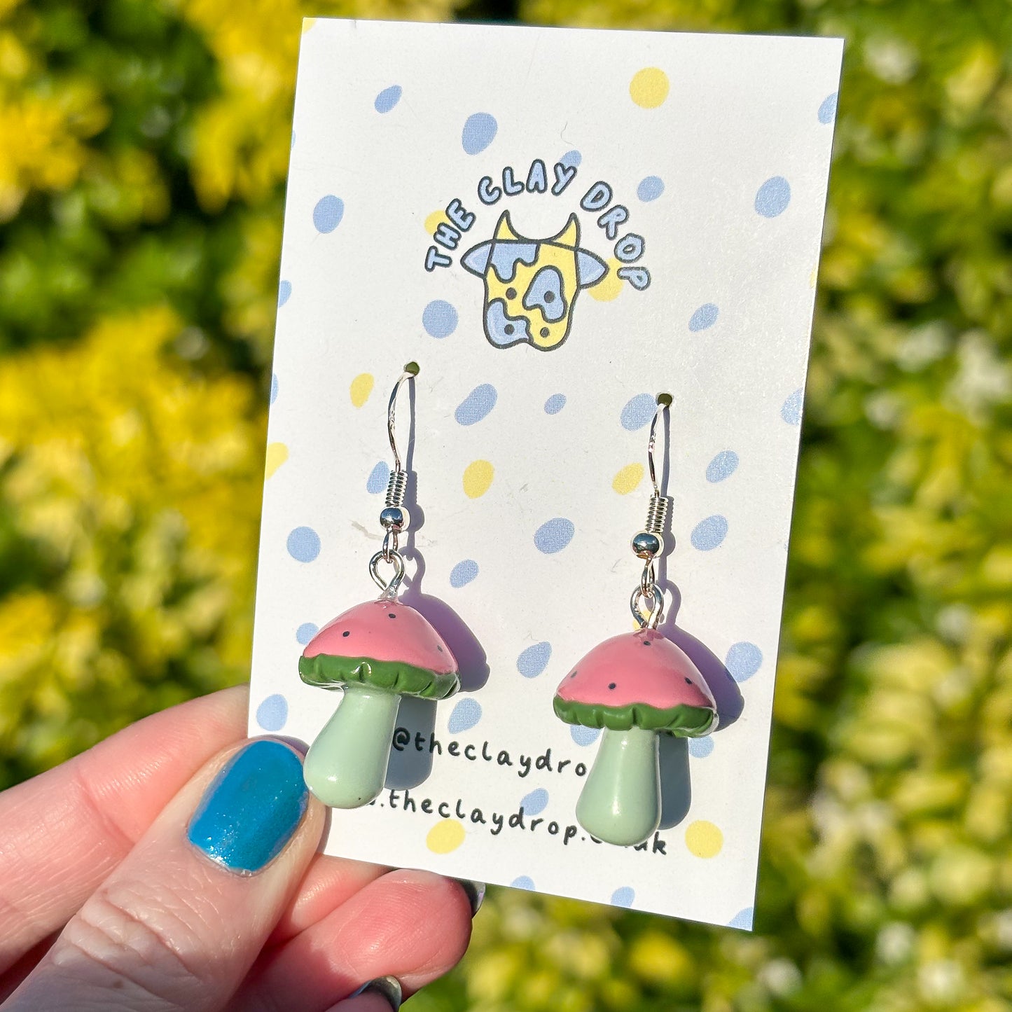 Mushrooms - Sage, Forest & Flamingo