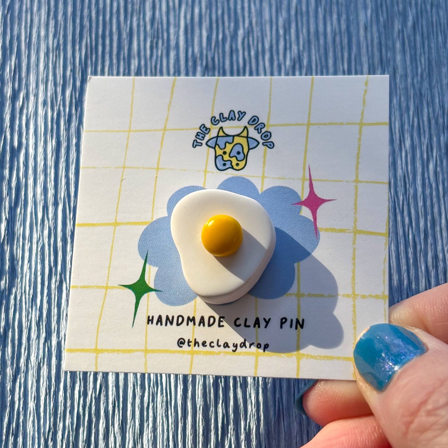 Fried Egg Pin