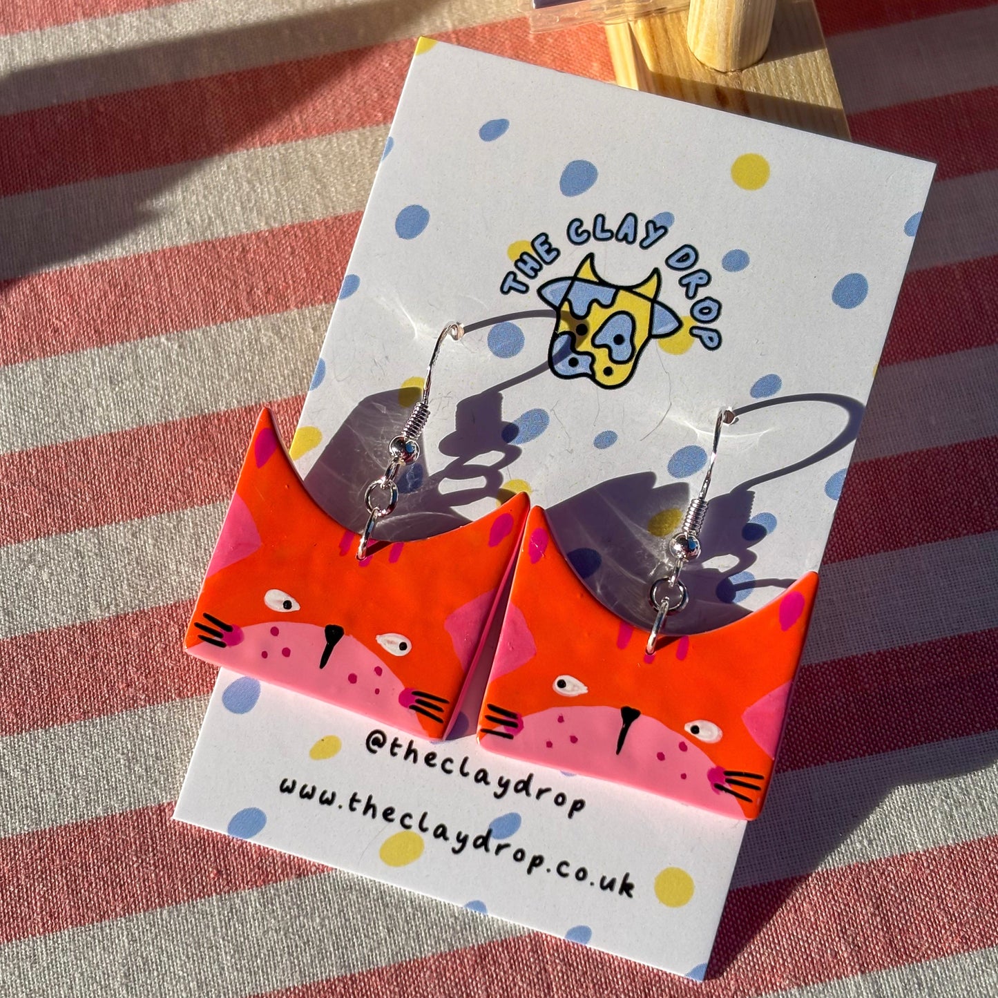 Cats - Pink & Orange