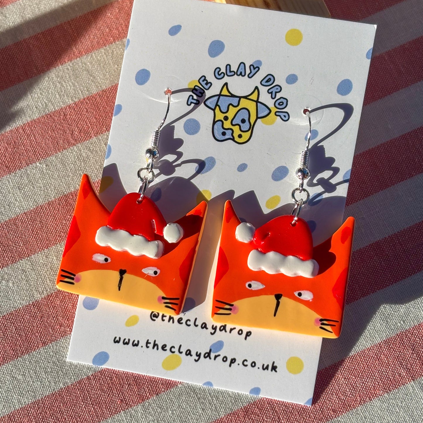 Christmas Cats - Orange