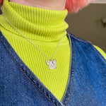 Load image into Gallery viewer, Fine Silver Pig Necklace (Small)
