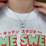 Load image into Gallery viewer, Fine Silver Pig Necklace (Small)
