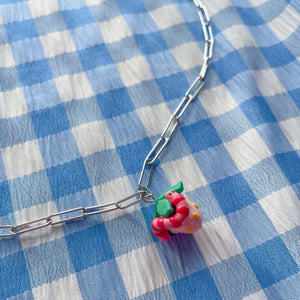 Strawberry Worms - Necklace Only
