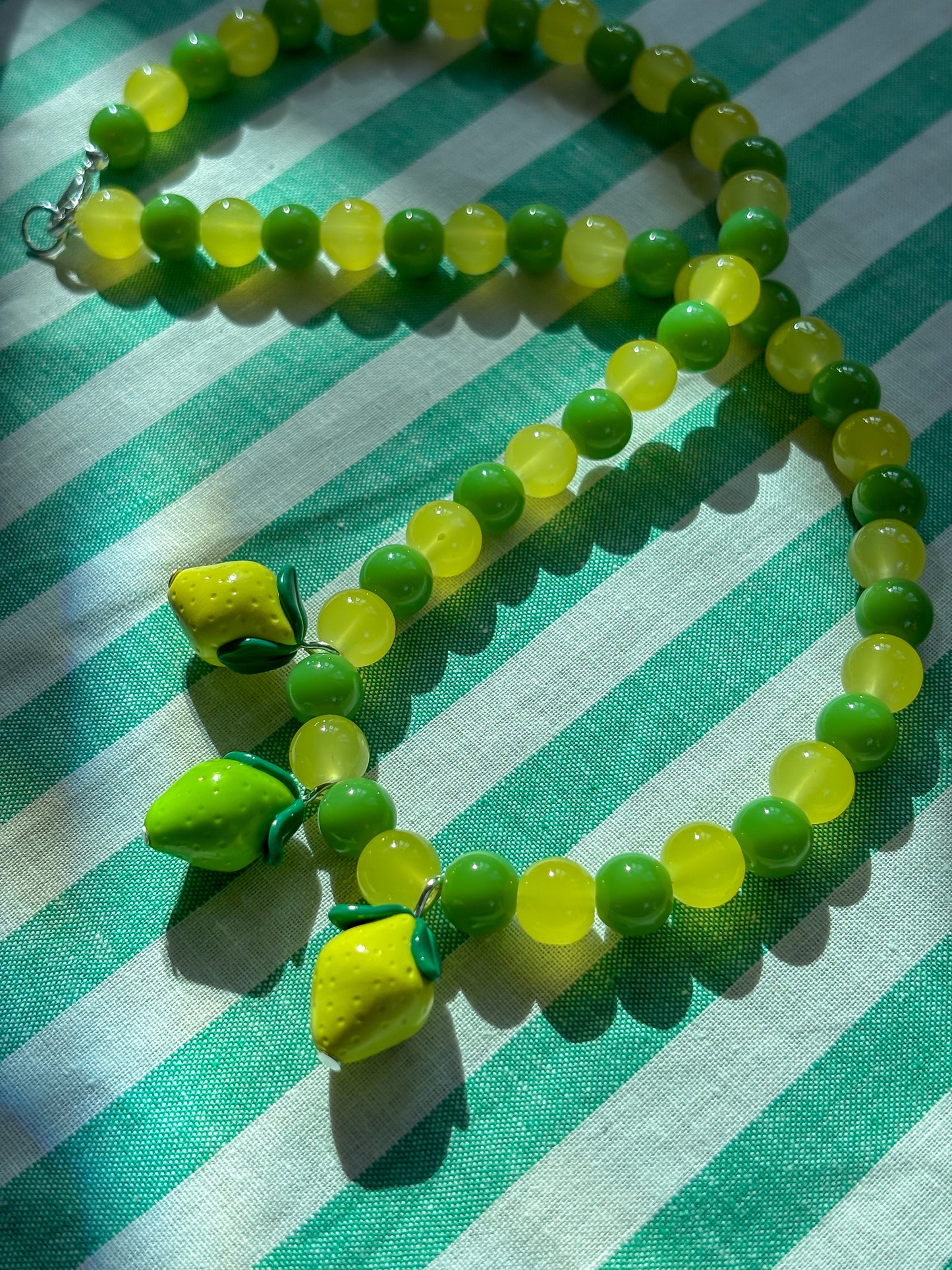 Lemon + Lime Trio Necklace