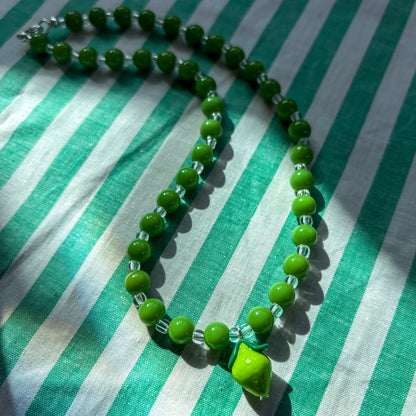 Green Lime Necklace