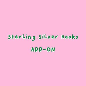Sterling Silver Hooks ADD-ON