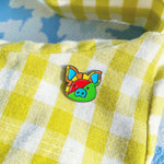 Load image into Gallery viewer, Soleil the Sunrise Pig Enamel Pin

