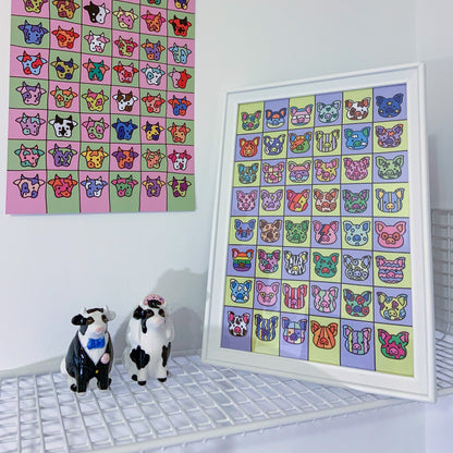 Cosmic Pigs Print