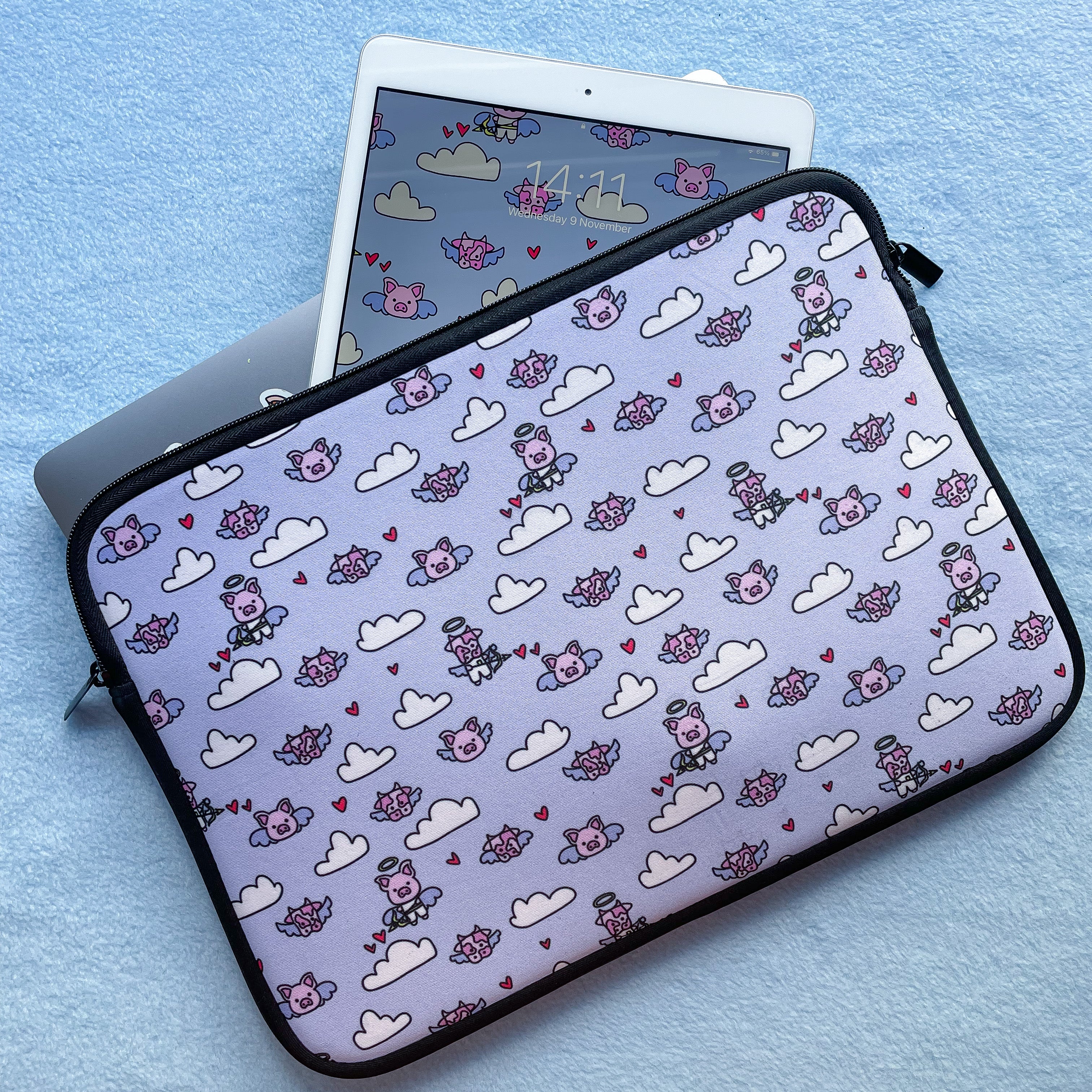 Device Sleeve - Cupig Print *MADE-TO-ORDER*