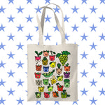 Load image into Gallery viewer, Natural Produce Pigs Tote Bag *MADE-TO-ORDER*

