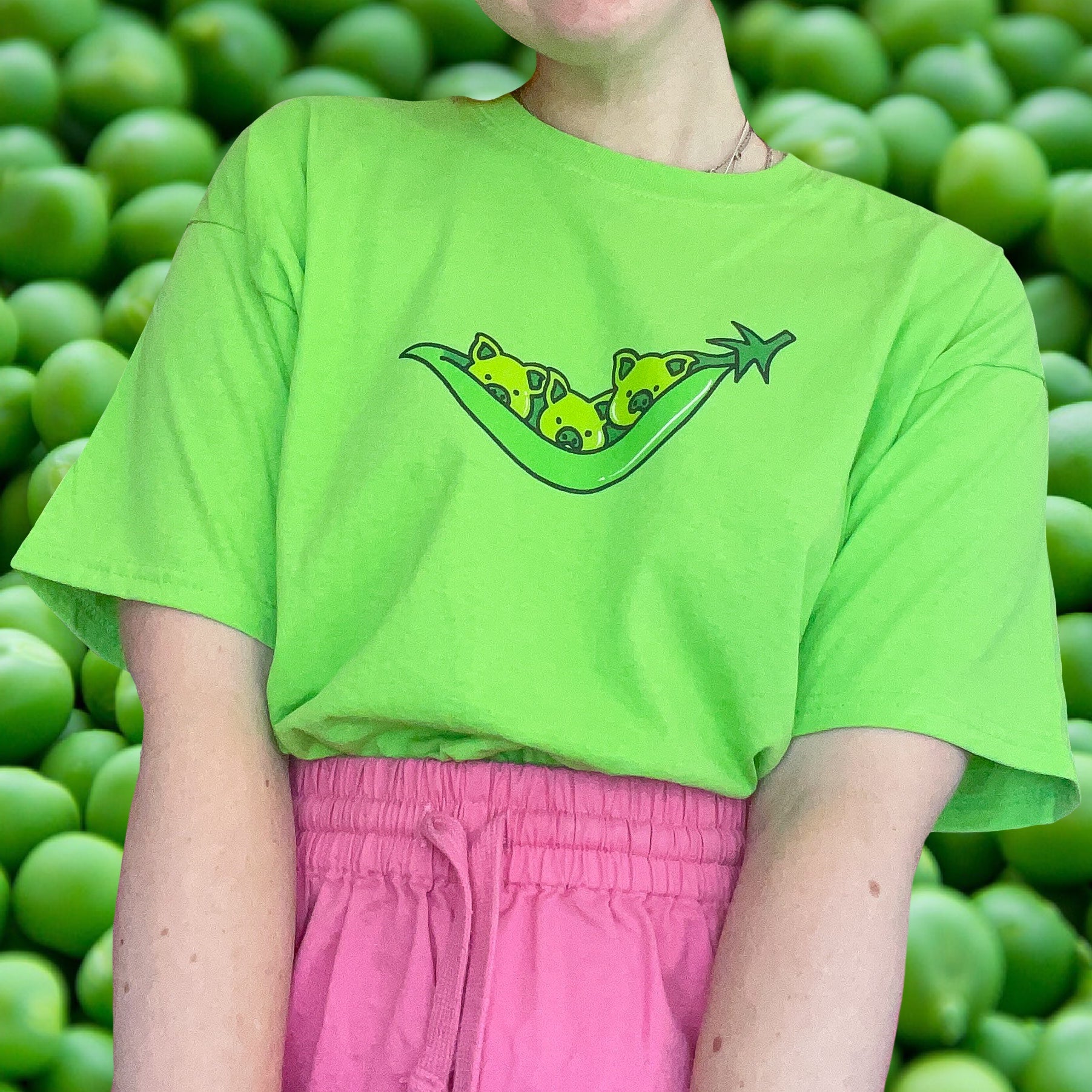 Pig Pea Pod Unisex Tee *MADE-TO-ORDER*