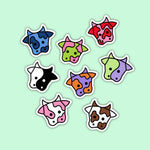 Load image into Gallery viewer, Cosmic Cows Sticker Pack
